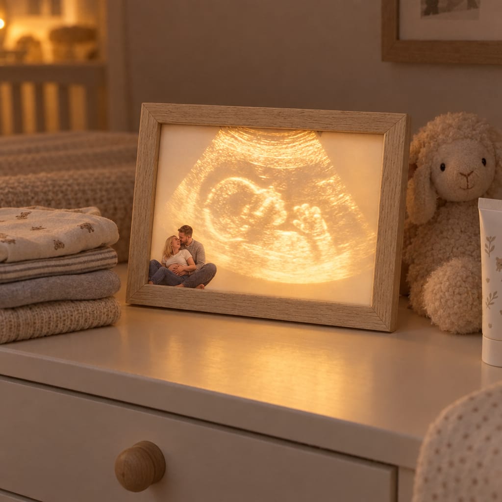 Customer photo review of Custom Ultrasound Light Frame