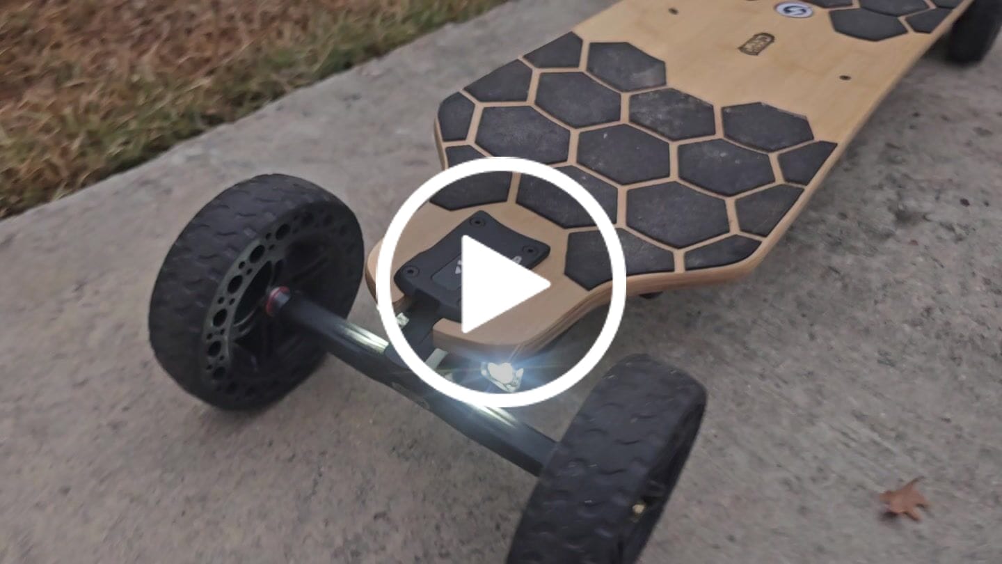 Customer video review of Shredlights SL-300+ Headlights & SL-R1+ Brake Lights Skateboard Bundle