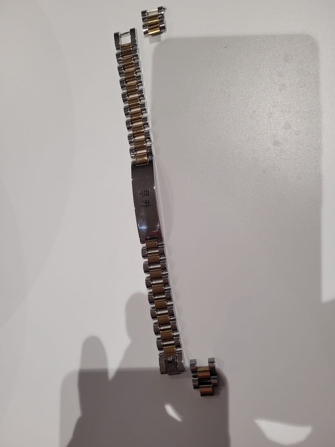 Customer photo review of Bracelet Coréen Personnalisé Homme