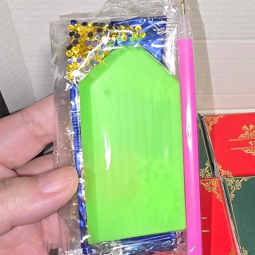 Customer photo review of Jingle Gem — Make Christmas More Magical, One Gem at a Time