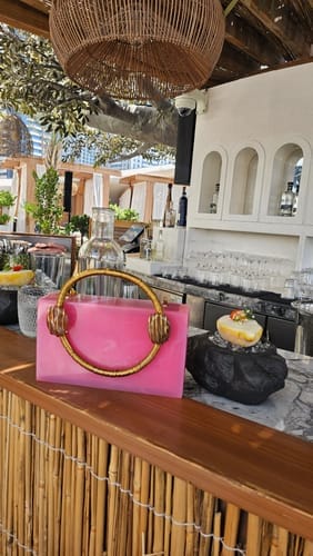 Customer photo review of Pink Passion Resin Bag