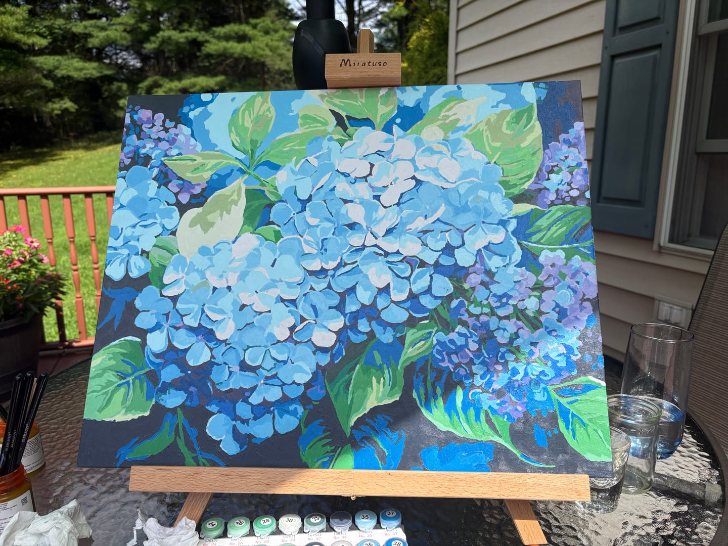 Customer photo review of Blue Hydrangea