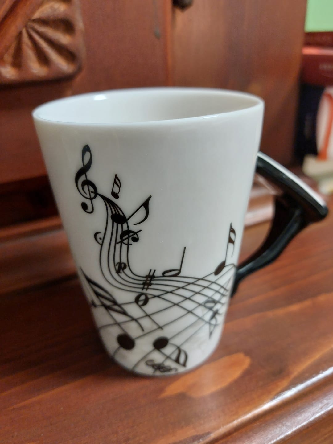 Customer photo review of Originelle Tasse – Klavier