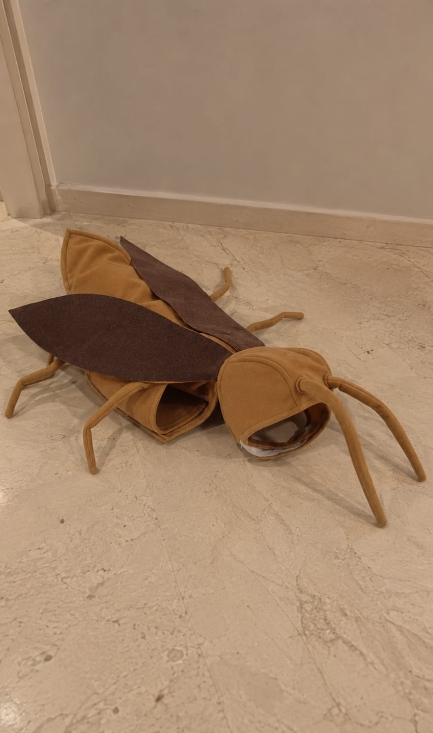 Customer photo review of Bug Bite Pet costume
