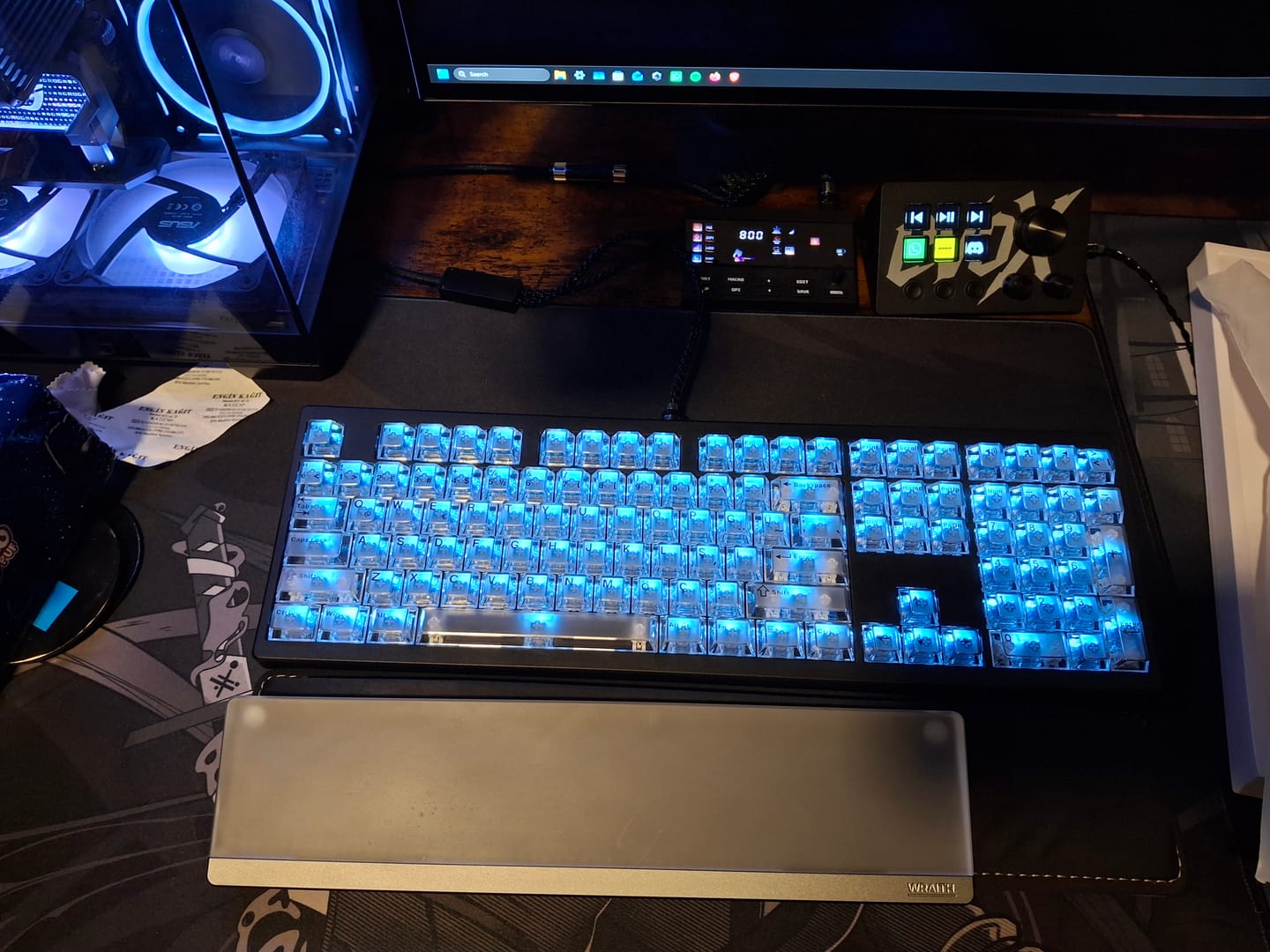 Customer photo review of Wraith W100 Klavye (Manyetik Switch / HE)