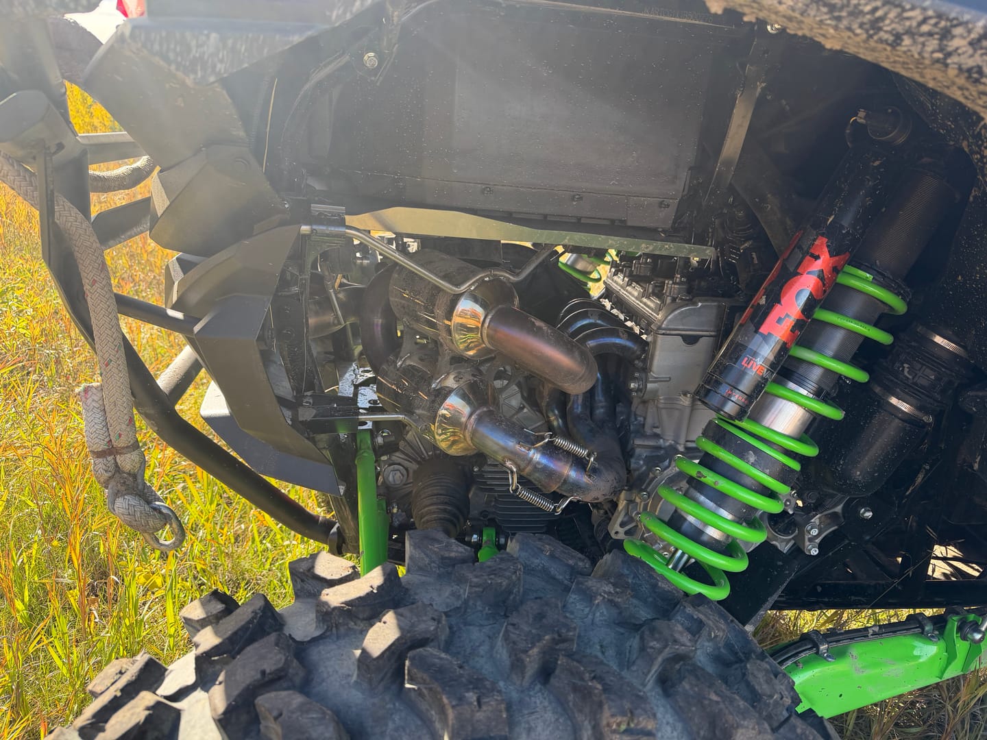 Customer photo review of RPM Kawasaki Teryx H2 Billet V2 BOV Kit