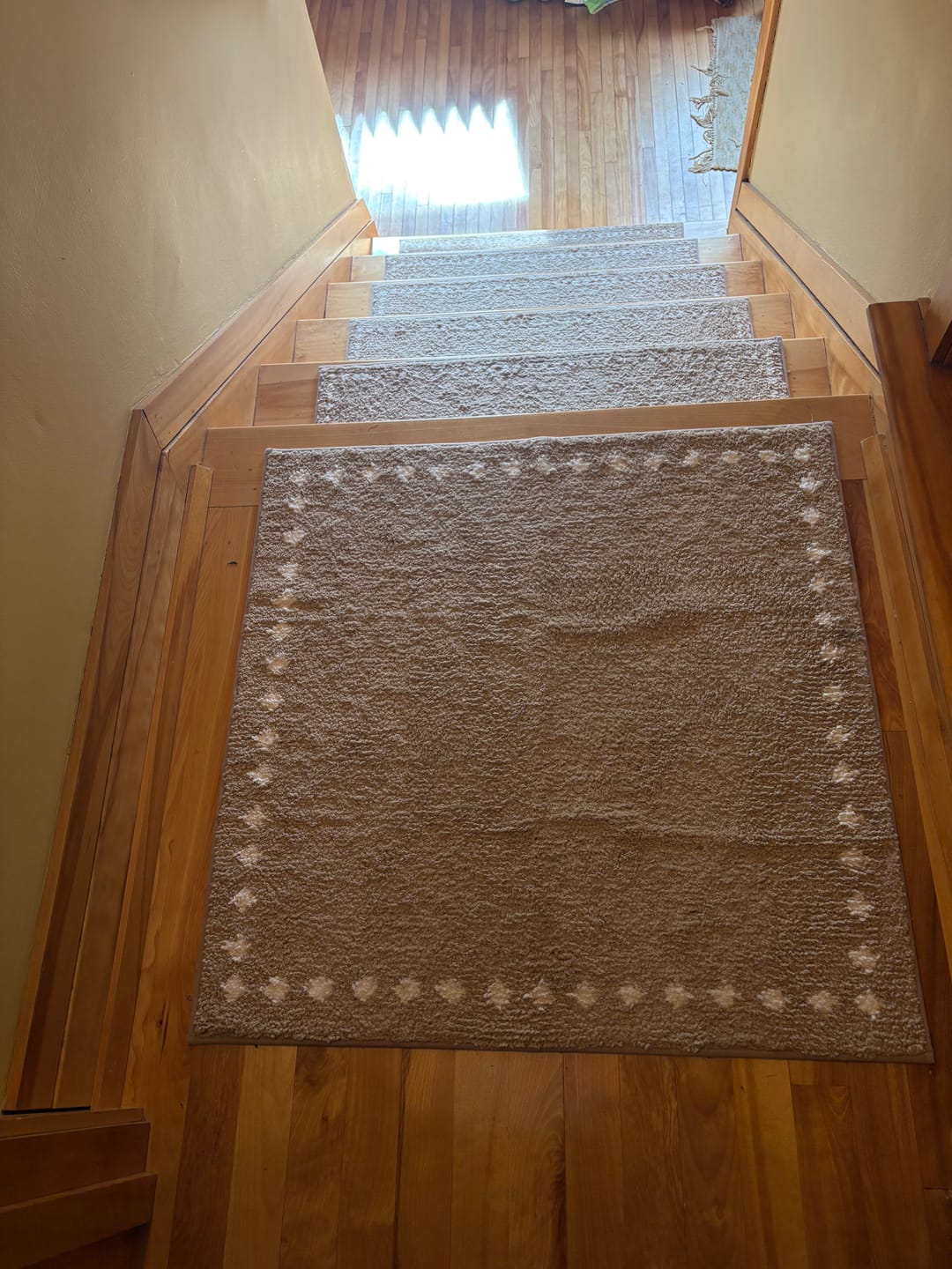 Customer photo review of CloudSoft Non-Slip Stair Treads - Black