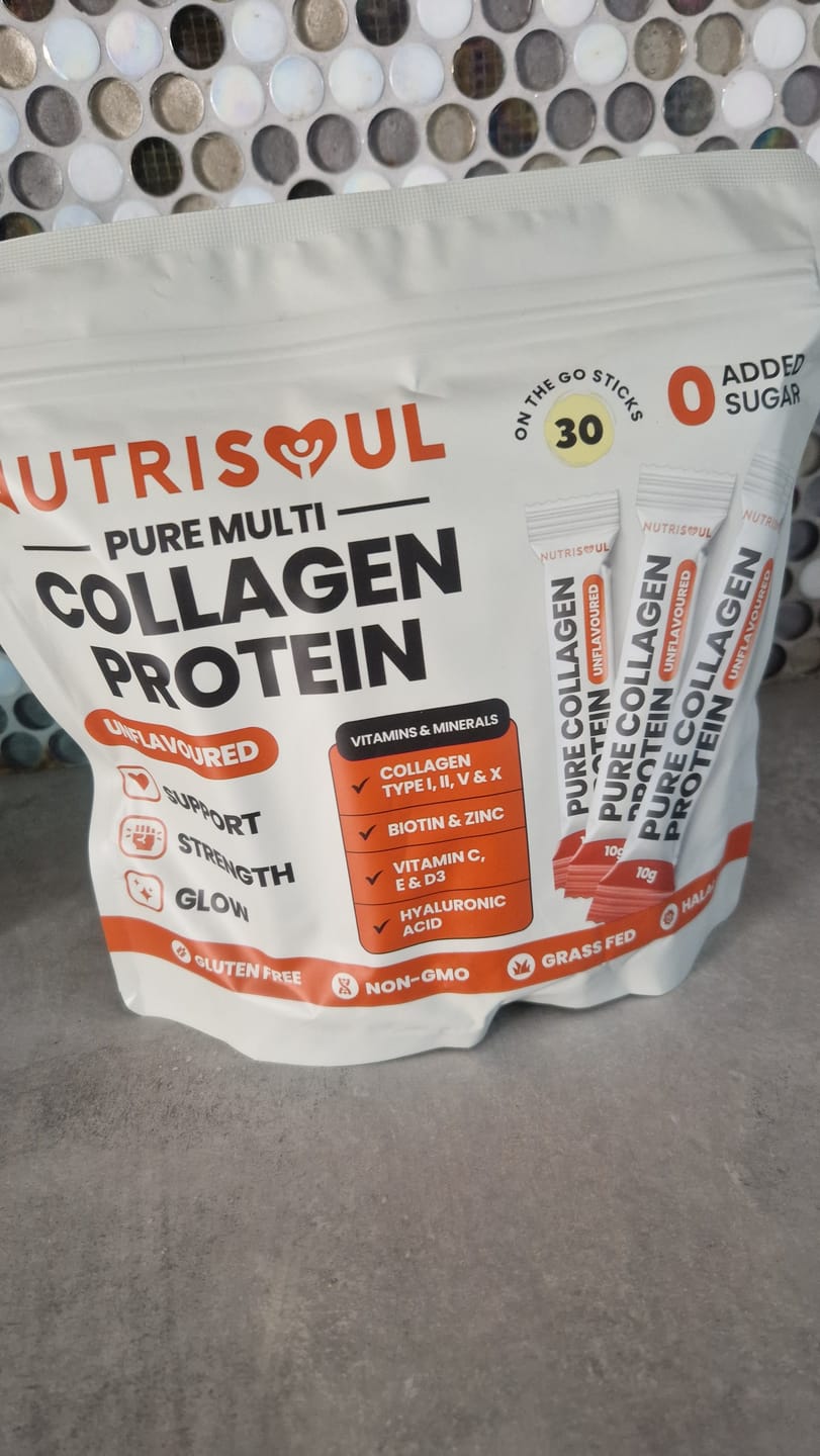 Customer photo review of Multi Collagen Powder Complex - 30 Sachets