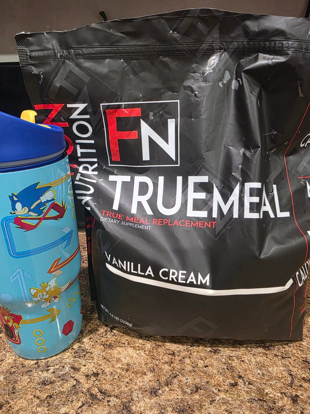 Customer photo review of True Meal Low Carb Meal Replacement