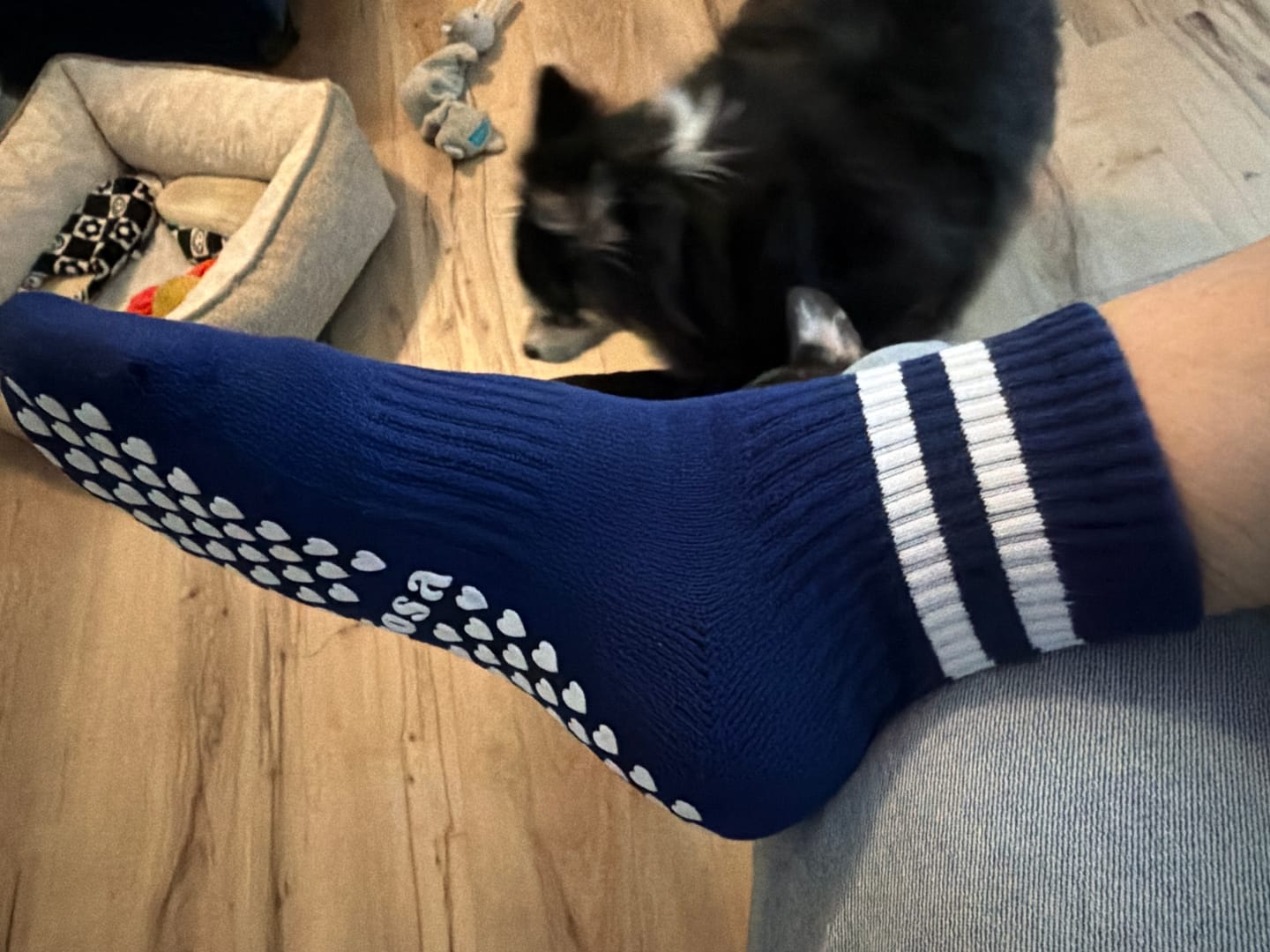 Customer photo review of Grip Stripes - Navy