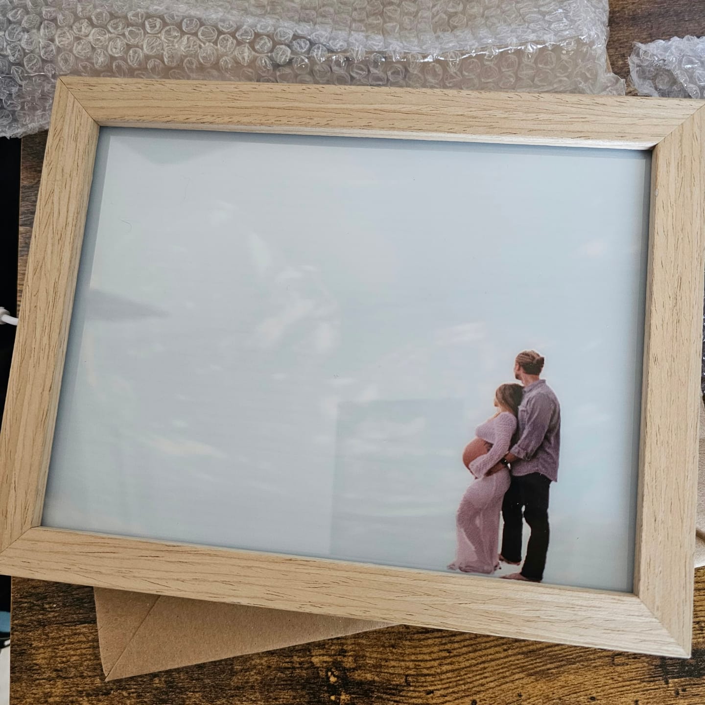 Customer photo review of Custom Ultrasound Light Frame