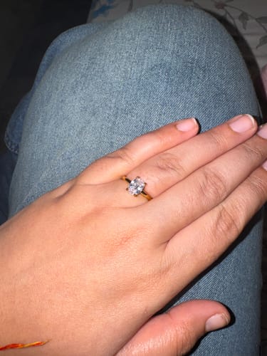 Customer photo review of Oval Ring