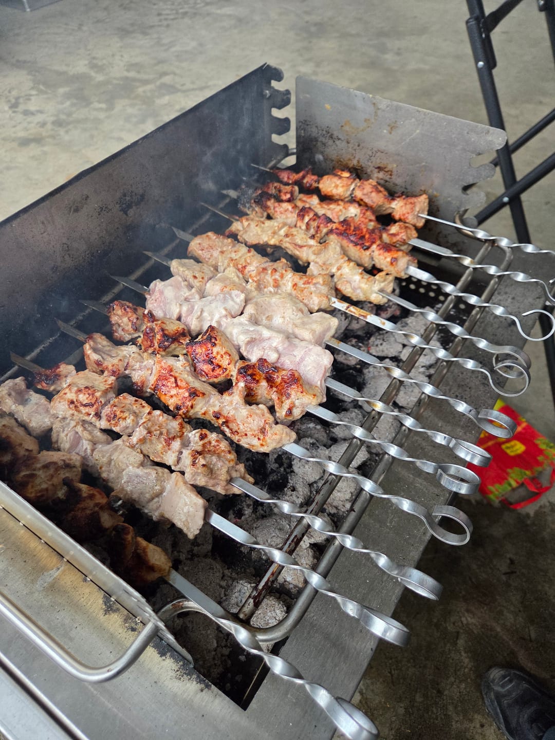 Customer photo review of Hähnchen-Schaschlik Original – zart mariniert & grillfertig | mySchaschlik