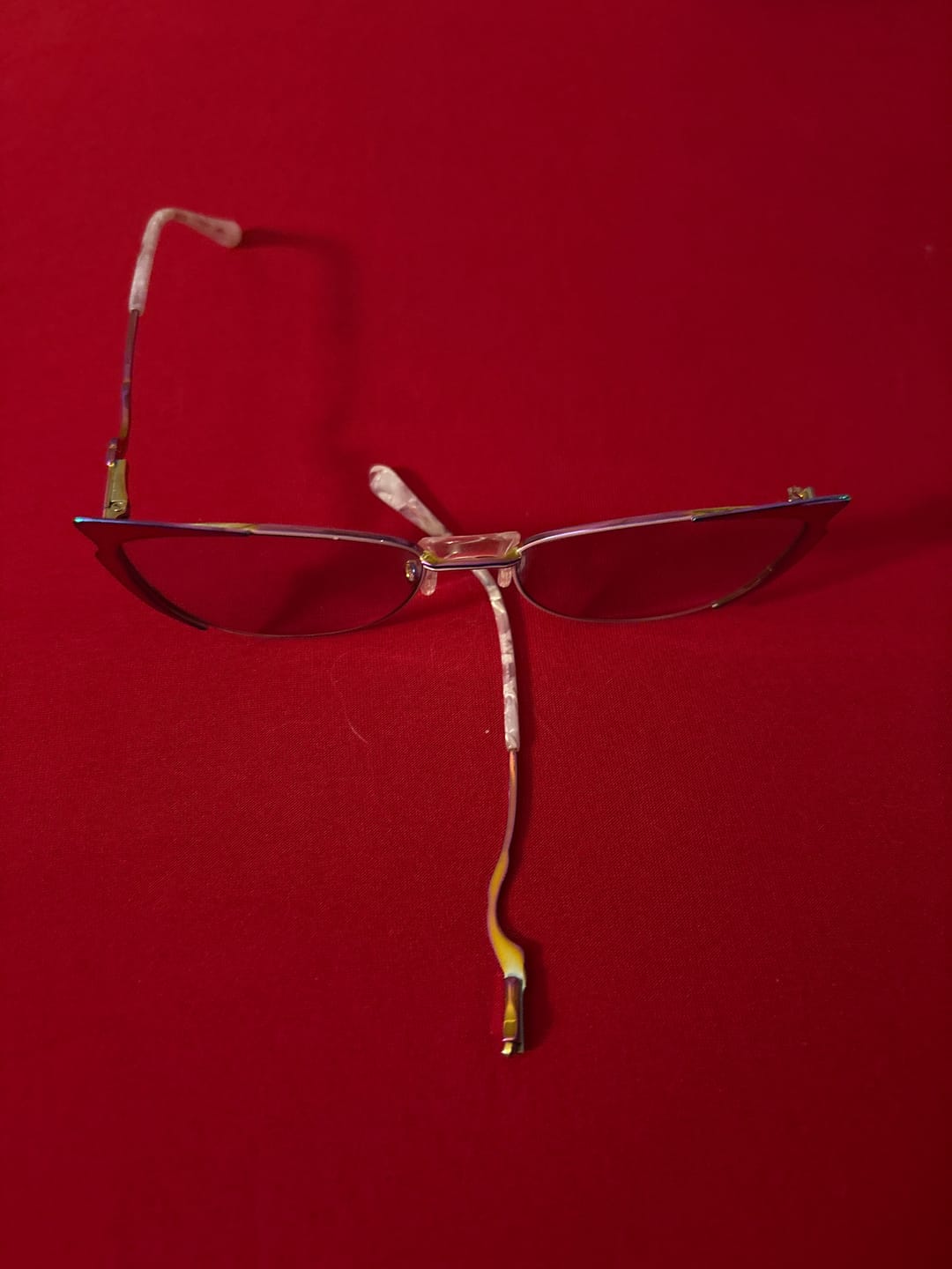 Customer photo review of Mael Eyeglasses