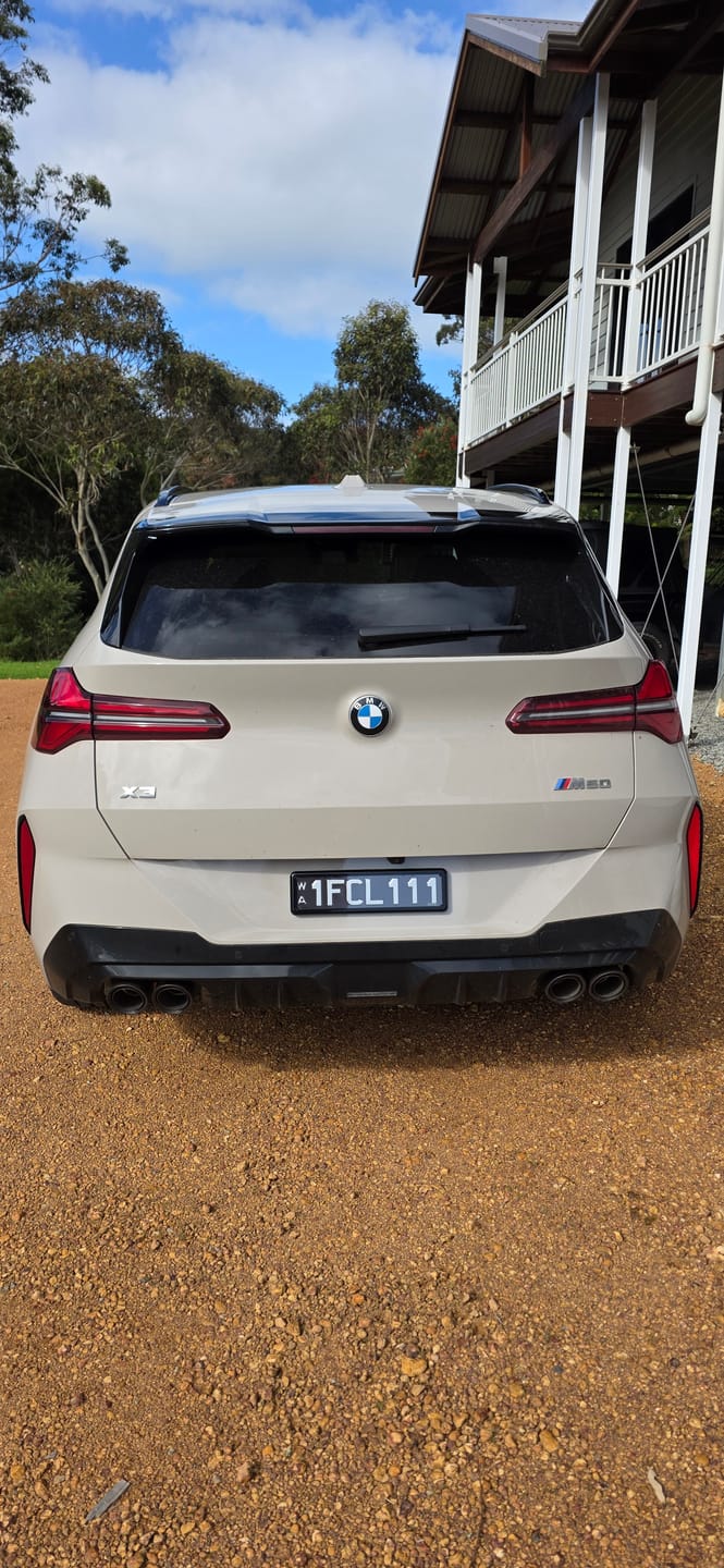 Customer photo review of [WA] Slimline SL2 - 372mm (w) x 100mm (h) - Number Plate Bracket
