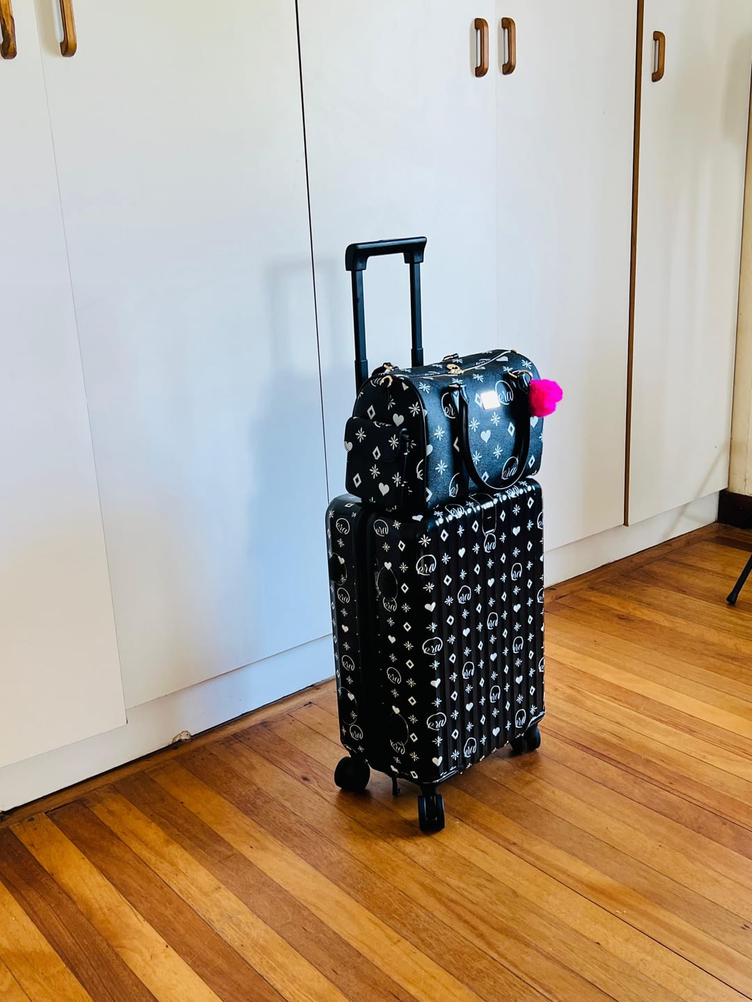 Customer photo review of Era Go Getter Bag & Carry On Troller Case
