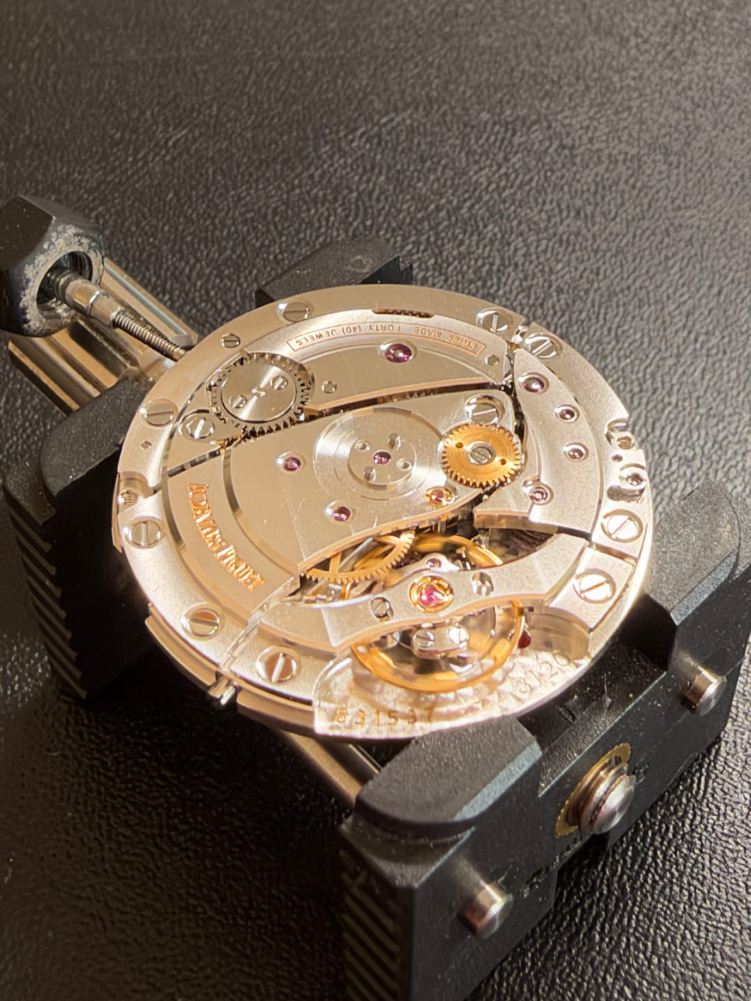 Customer photo review of Shock Absorber Escape Wheel Jewel for Audemars Piguet Cal 3120 3126 Movement Part 112