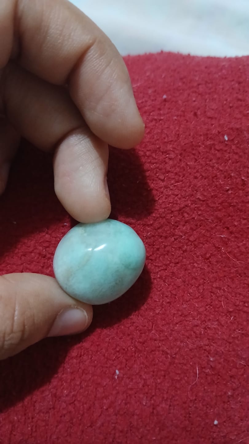Customer photo review of Amazonita piedra natural