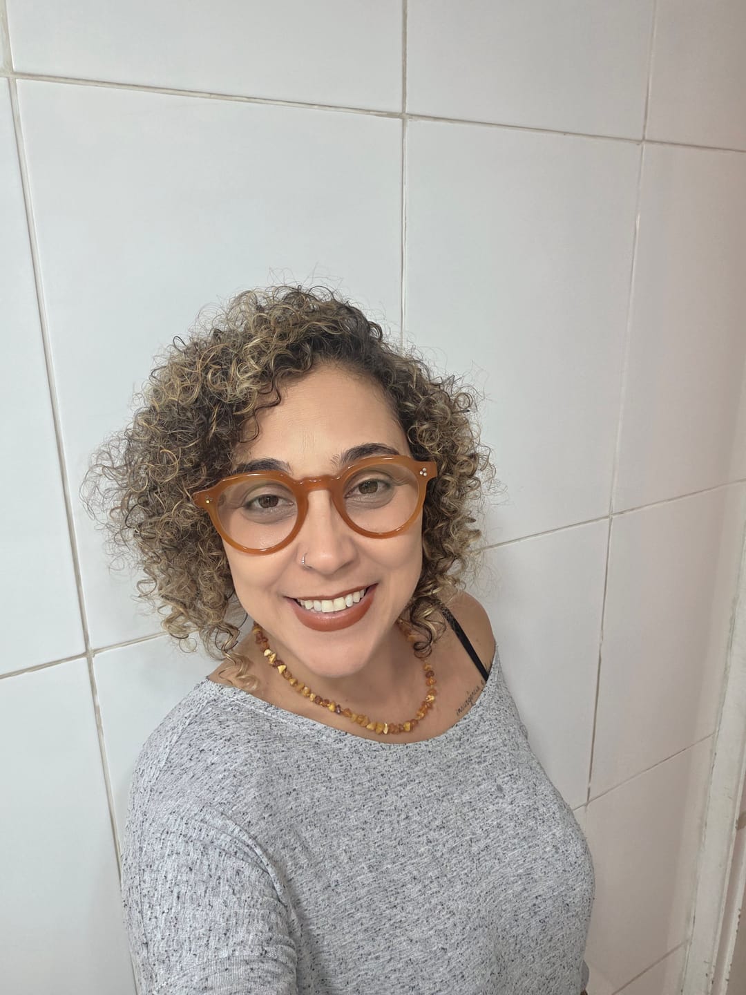 Foto de Hellen D. com o Niro