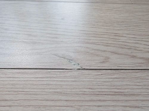 Customer photo review of Mastic à bois Aquelie pour fissures et trous
