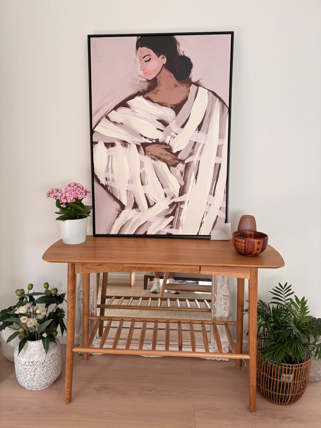 Customer photo review of Wrapped Serenity by Treechild | Framed Canvas Wall Art