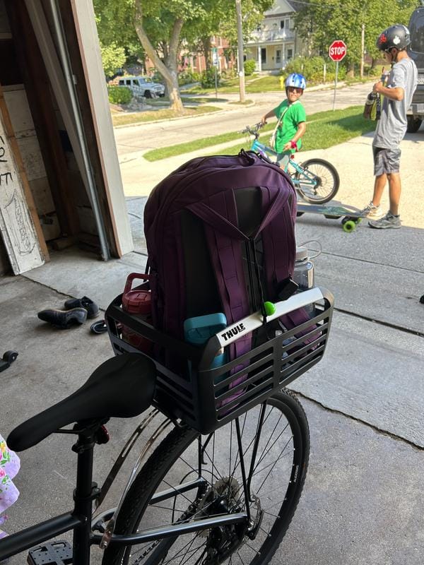 Customer photo review of Pack n Pedal Korpa za Bicikl 26,5L