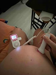 Customer photo review of VivaBaby Fetal Doppler