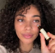 Customer photo review of Sérum para contorno de ojos con aceite de ricino