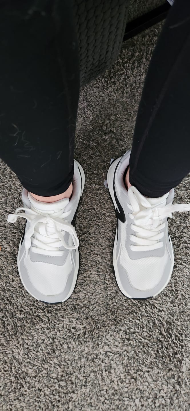 Customer photo review of Needle - Wide Toe Sneakers