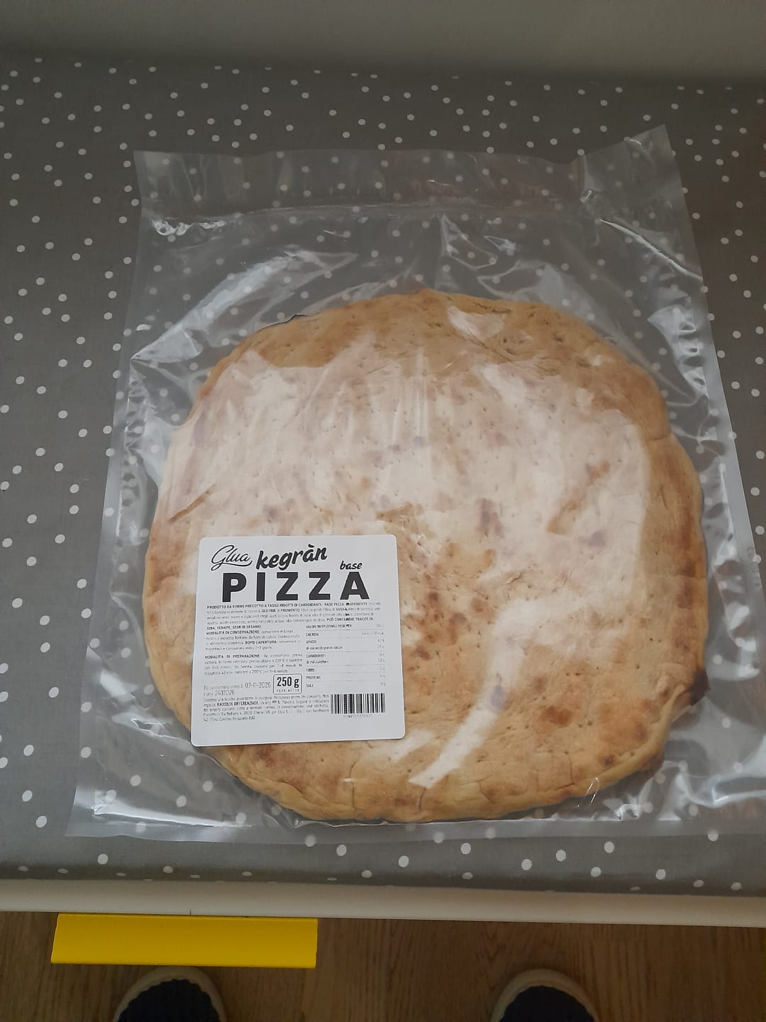 Customer photo review of Base Pizza proteica