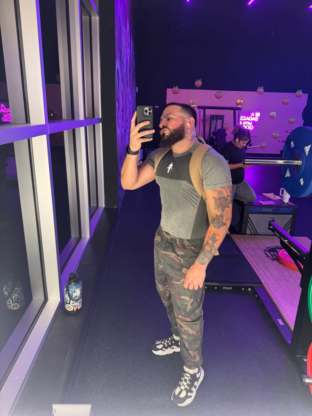 Customer photo review of 2162 - Elevated Pump Cover Joggers