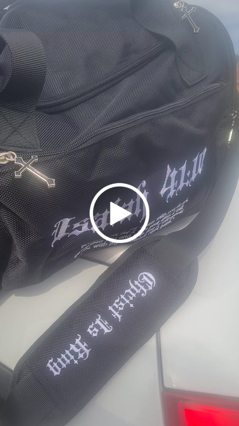 Customer video review of Fear Not Duffel Bag