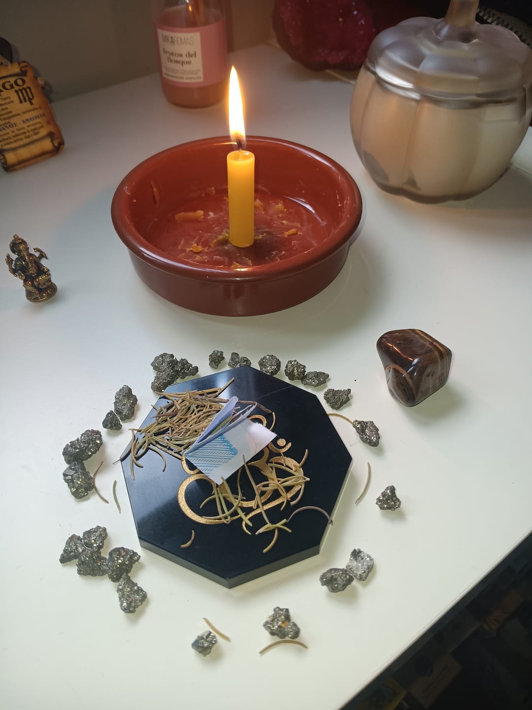 Customer photo review of Kit Ritual Ganesha || Abre Caminos y Desbloquea Nuevas Oportunidades