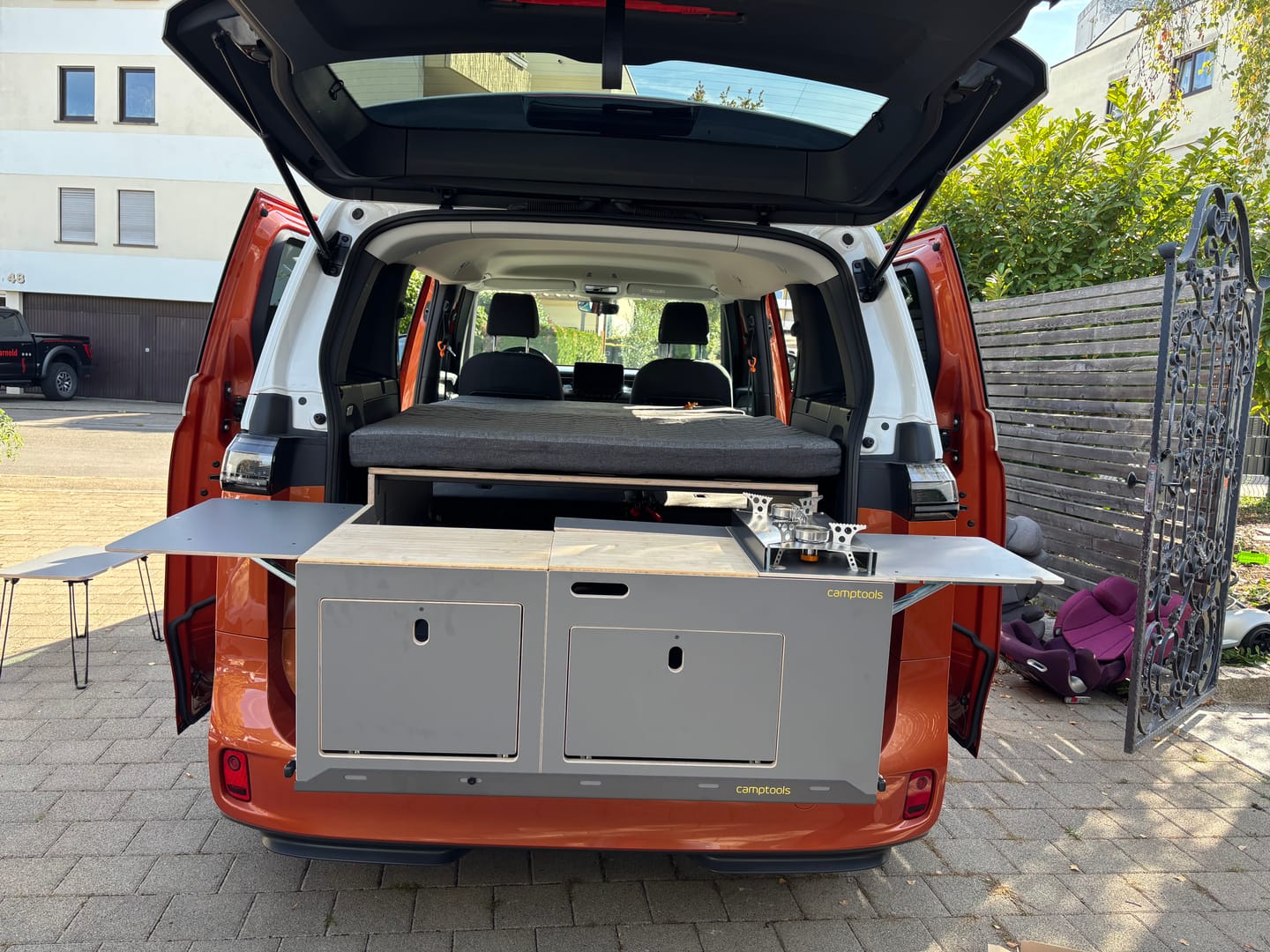 Customer photo review of COSLEE KOMPAKT Komplettset inkl. Küchenmodul, Wassersystem und Kühlbox