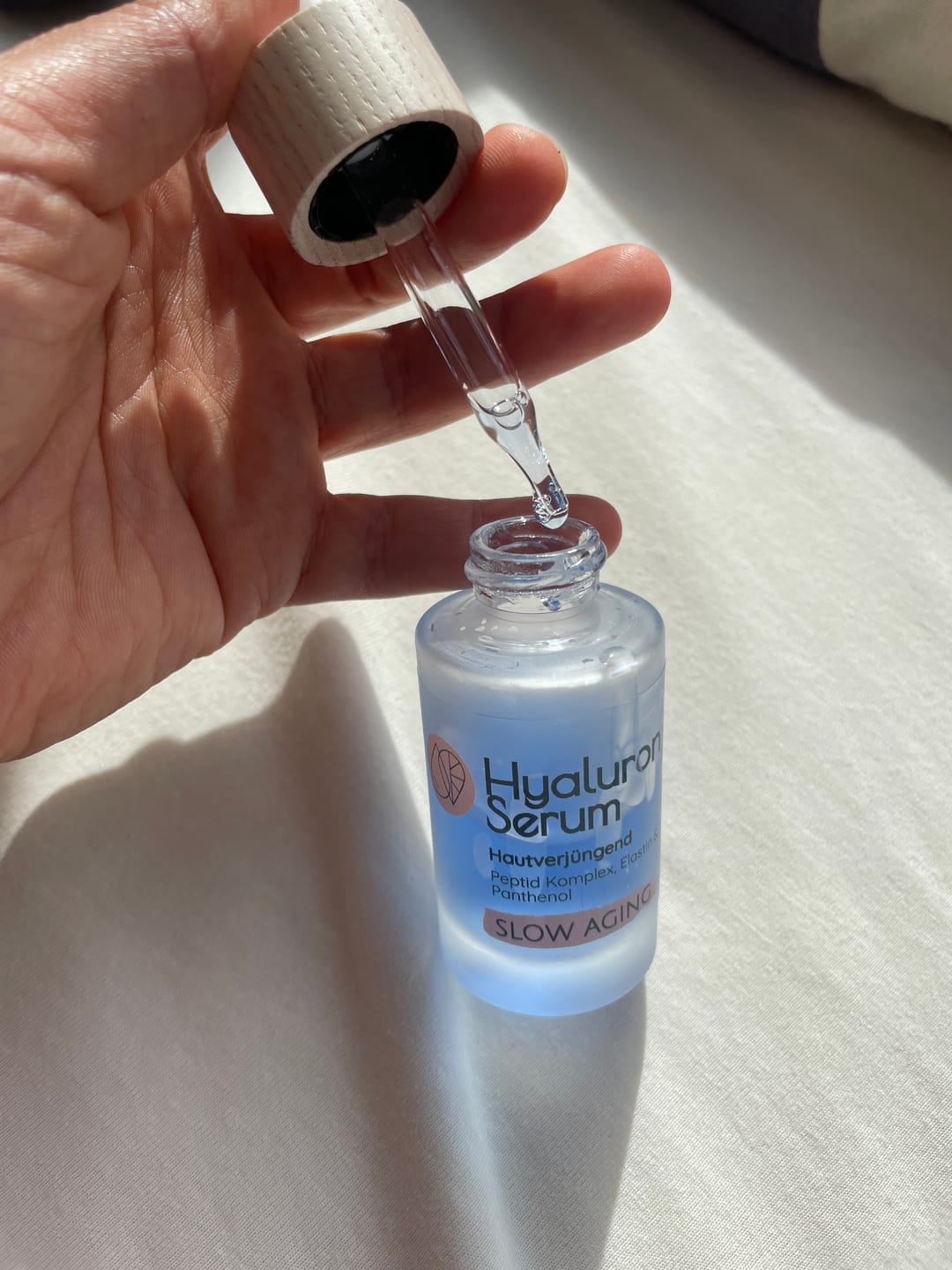 Customer photo review of Hyaluron Serum SLOW AGING