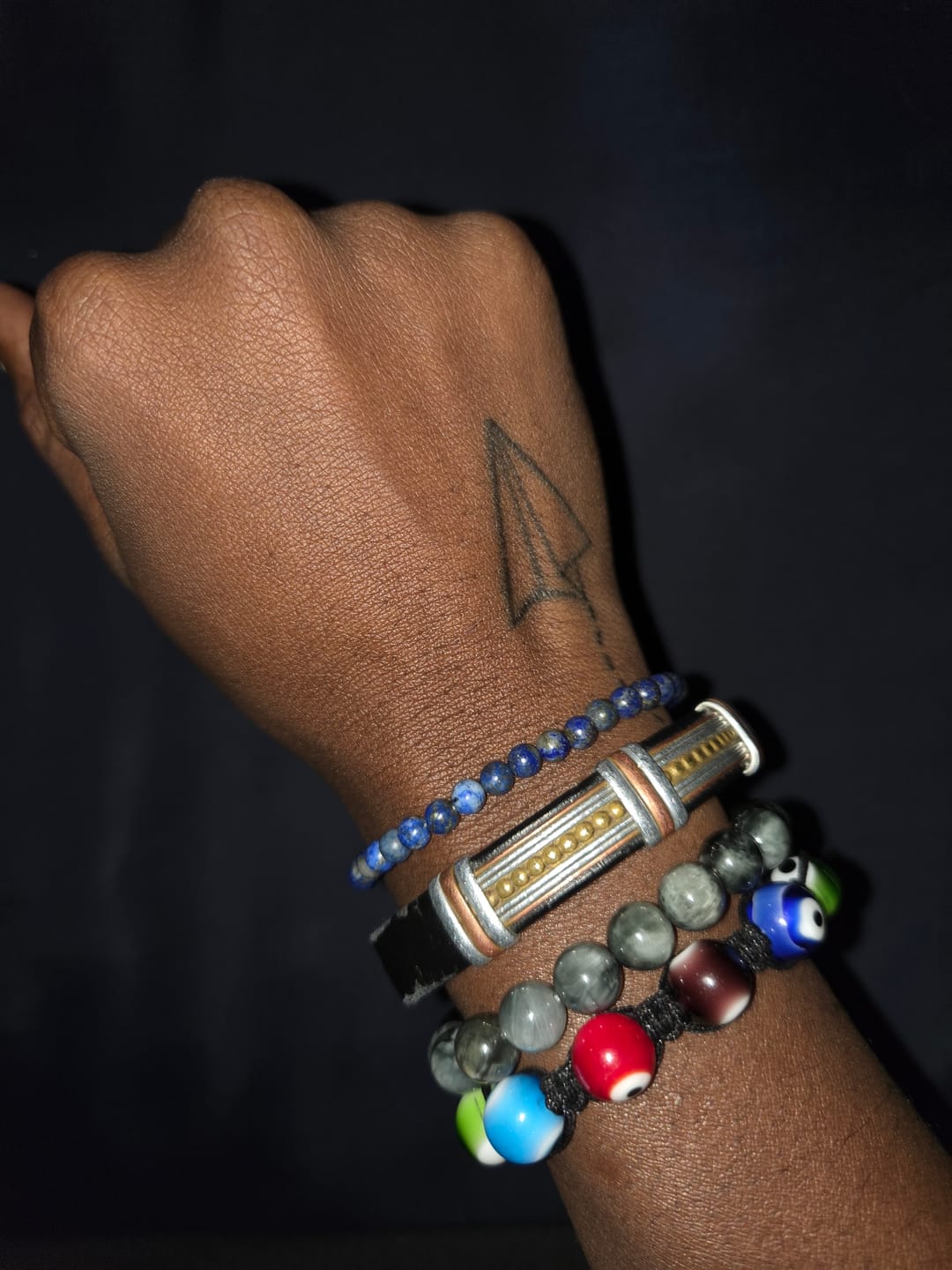 Customer photo review of Lapis Lazuli Bracelet Mini