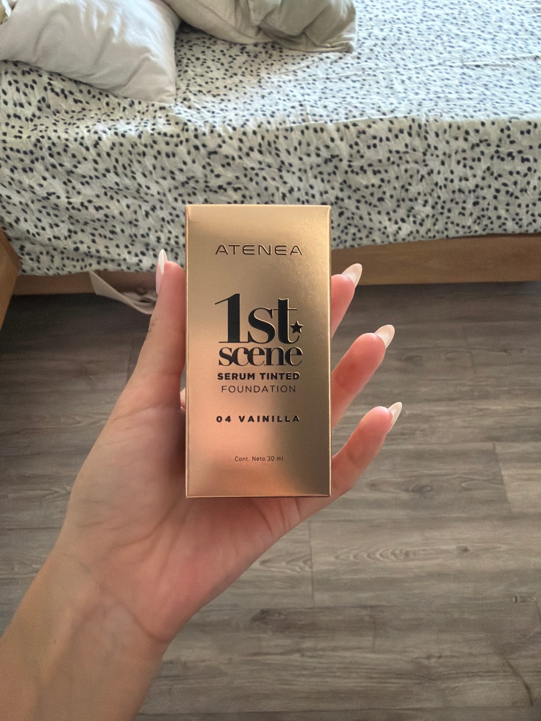 Customer photo review of TINTA DE MAQUILLAJE | SERUM TINTED