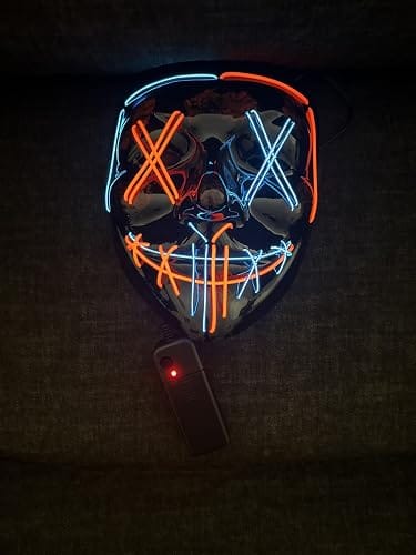 Customer photo review of Halloween Led Mask by Shevra Ventures™