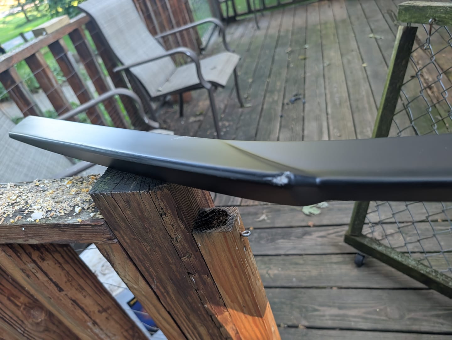 Customer photo review of Low Profile Package Corvette C8 Stingray Rear Spoiler