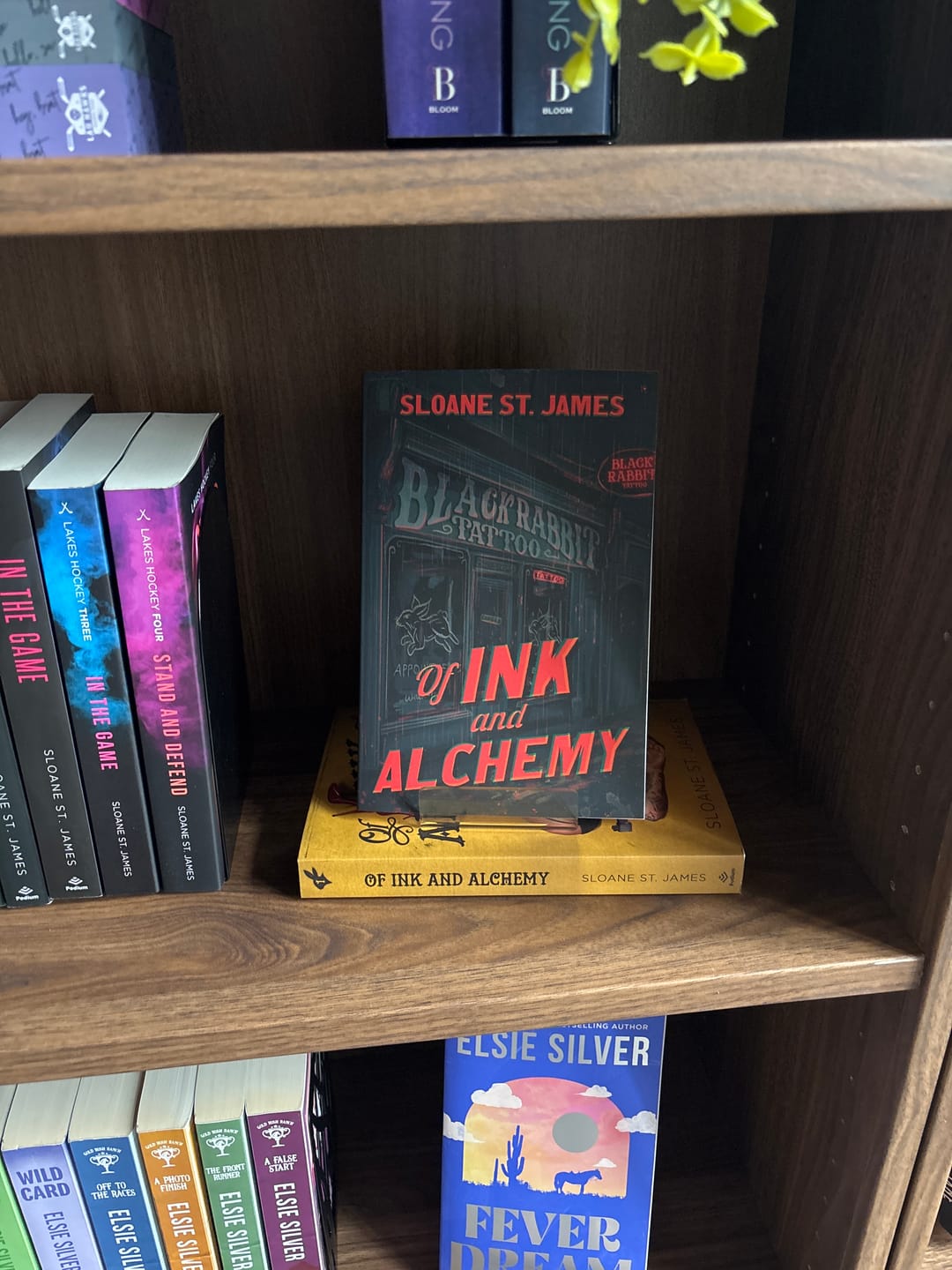 Customer photo review of [IMPERFECT] Of Ink and Alchemy by Sloane St. James - SE paperback
