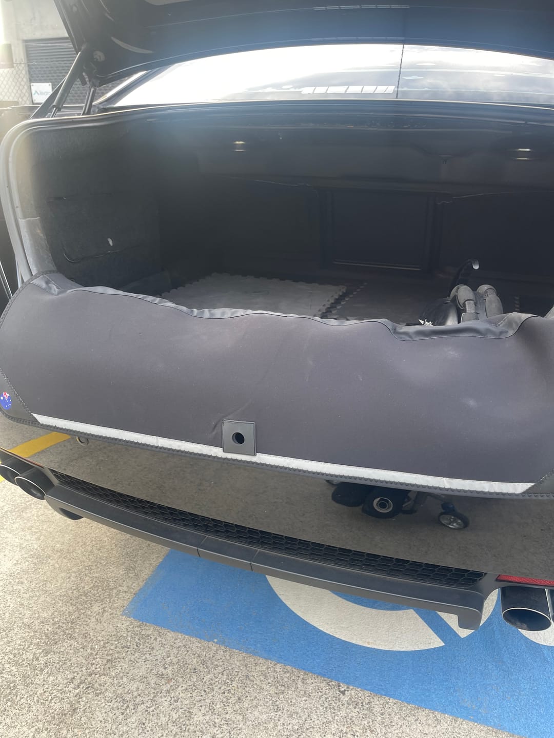 Customer photo review of [40% Off] Cargo Bumper Protector - Australia Edition