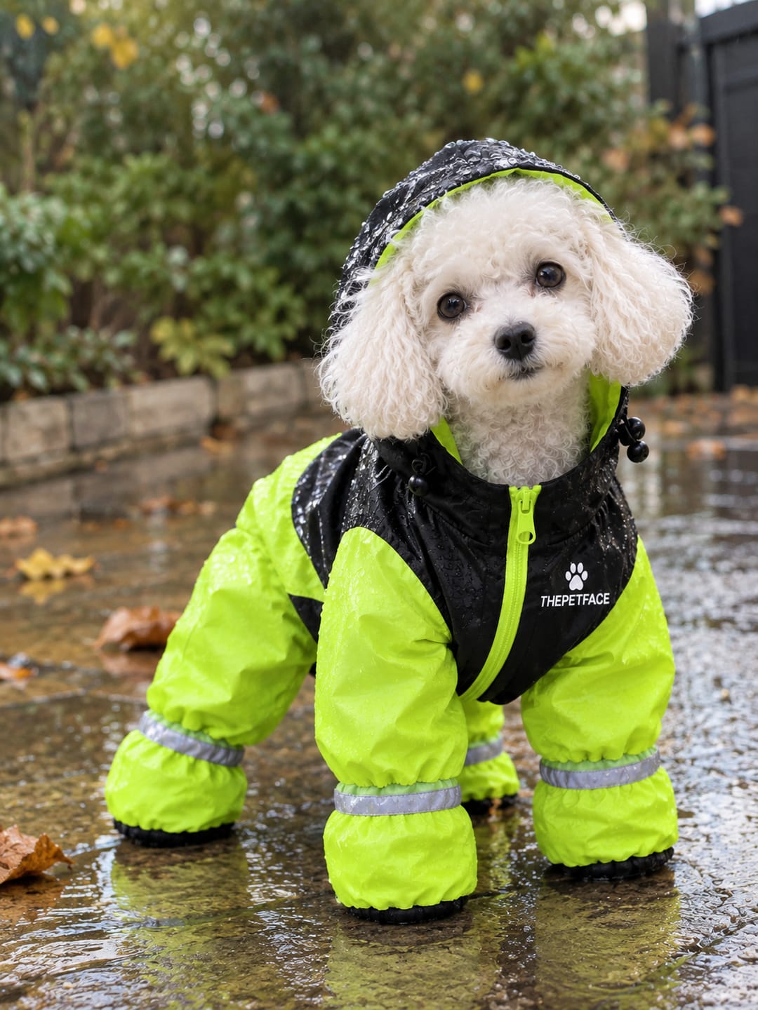 Customer photo review of Chaqueta Impermeable - ThePetFace™