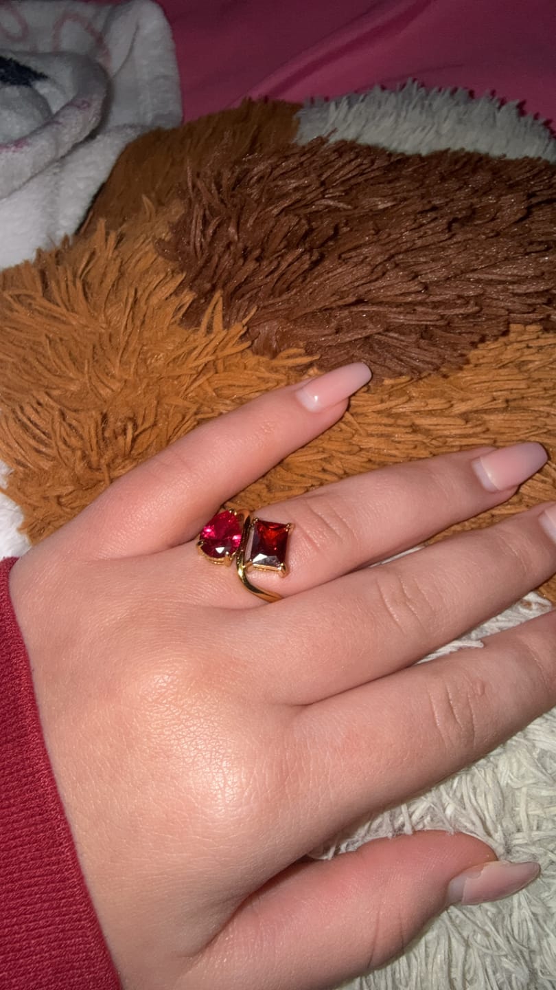 Customer photo review of Margaux Birthstone Ring