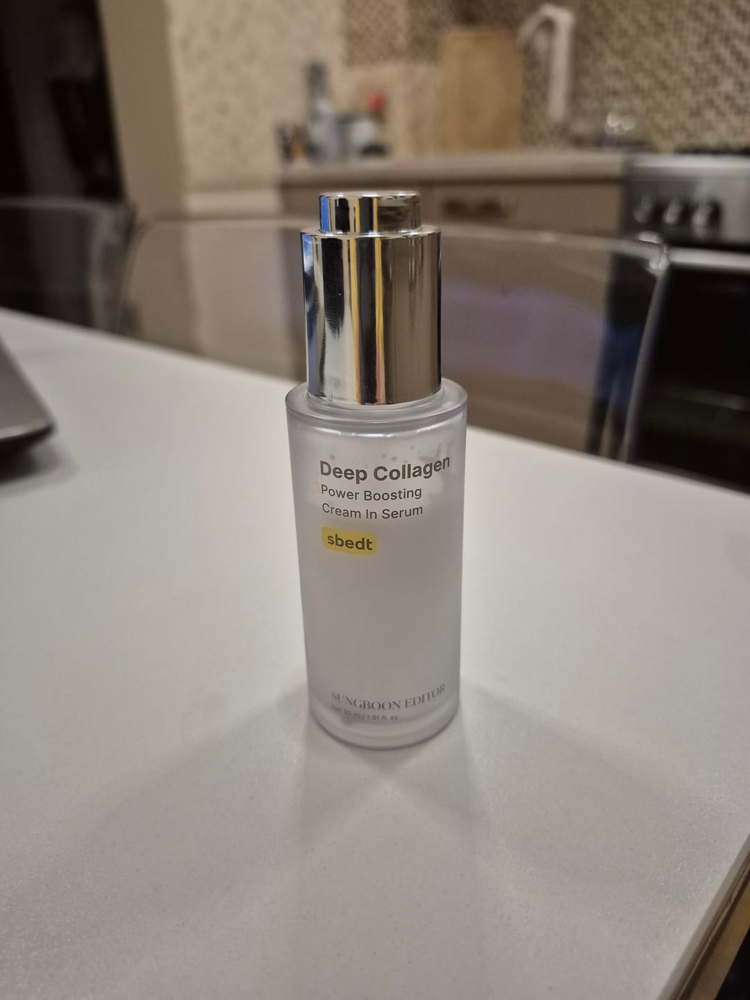 Customer photo review of Divfāžu krēms-serums Sungboon Editor Deep Collagen Power Boosting Cream In Serum