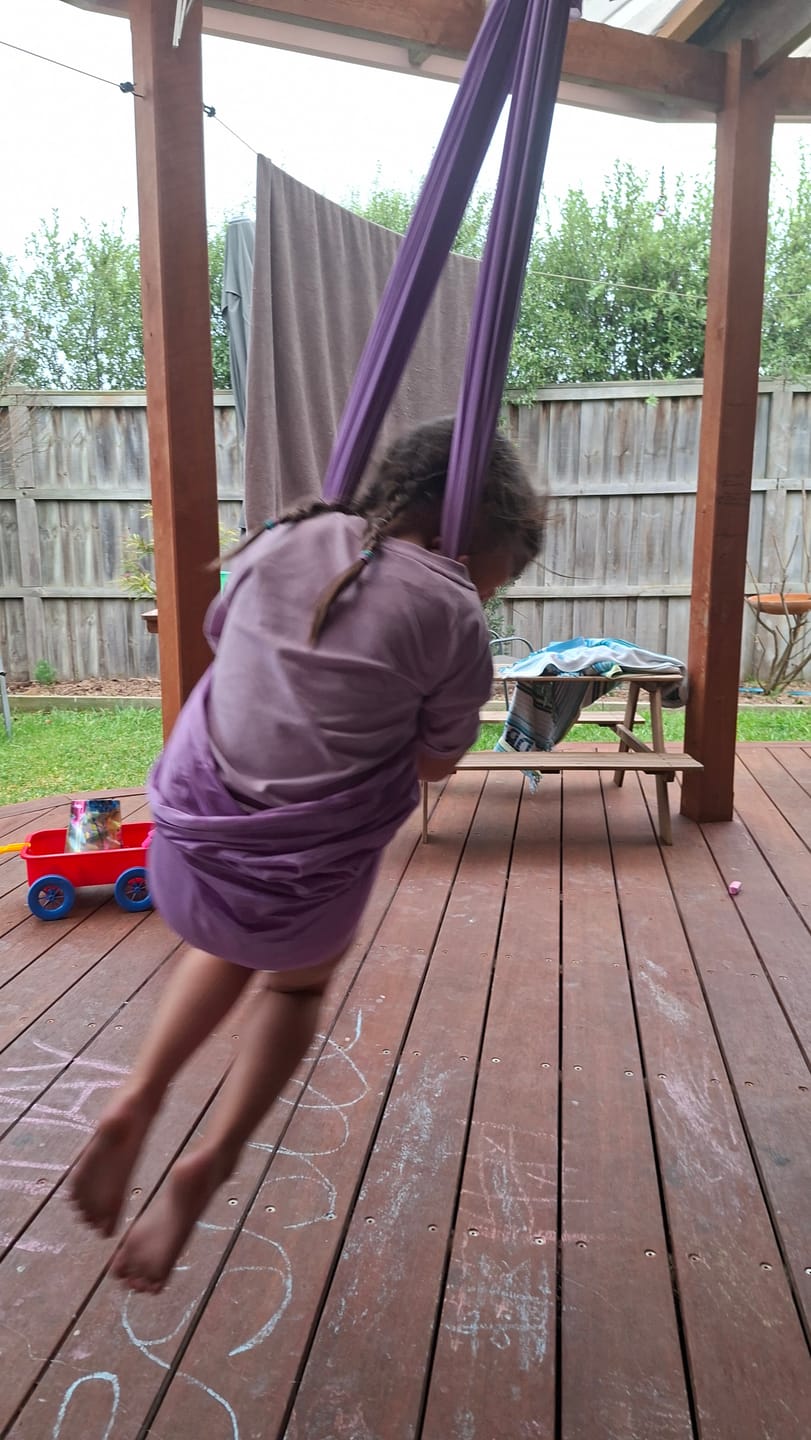 Customer photo review of NeuroCalm™ Premium Sensory Swing