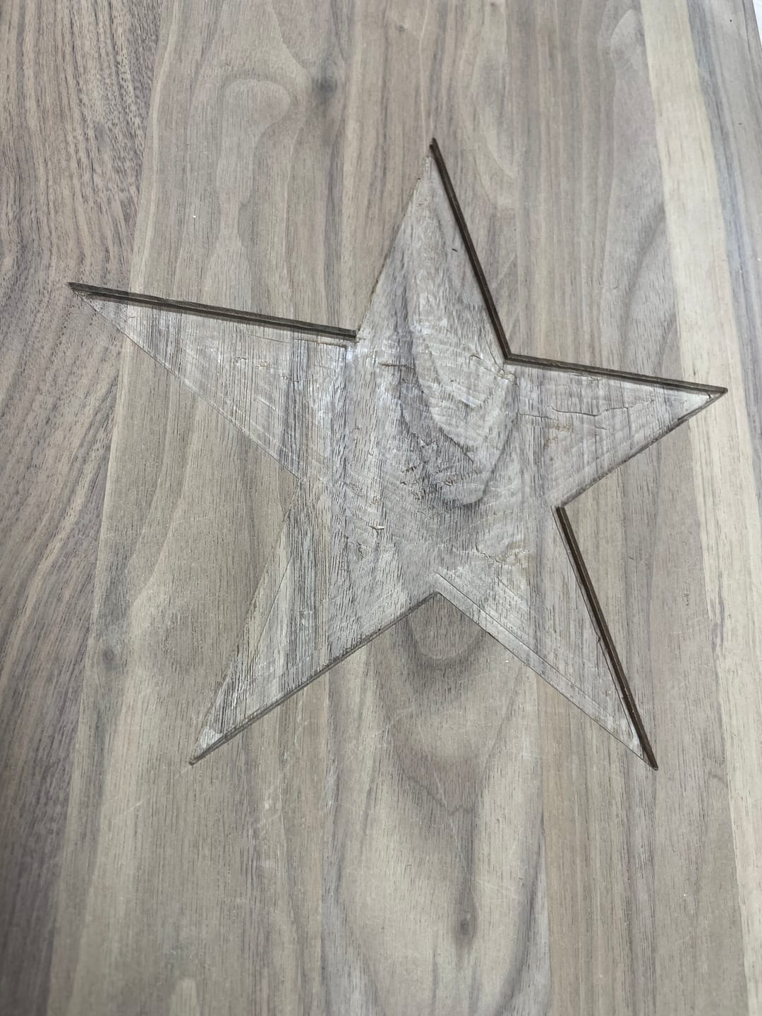 Customer photo review of Walnut Panel