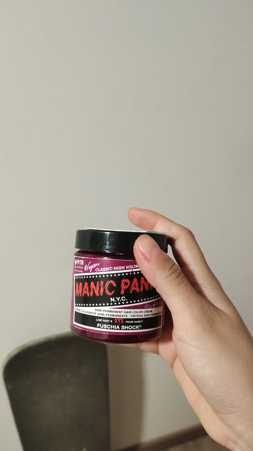 Customer photo review of Tintura Semipermanente High Voltage 118ml Manic Panic