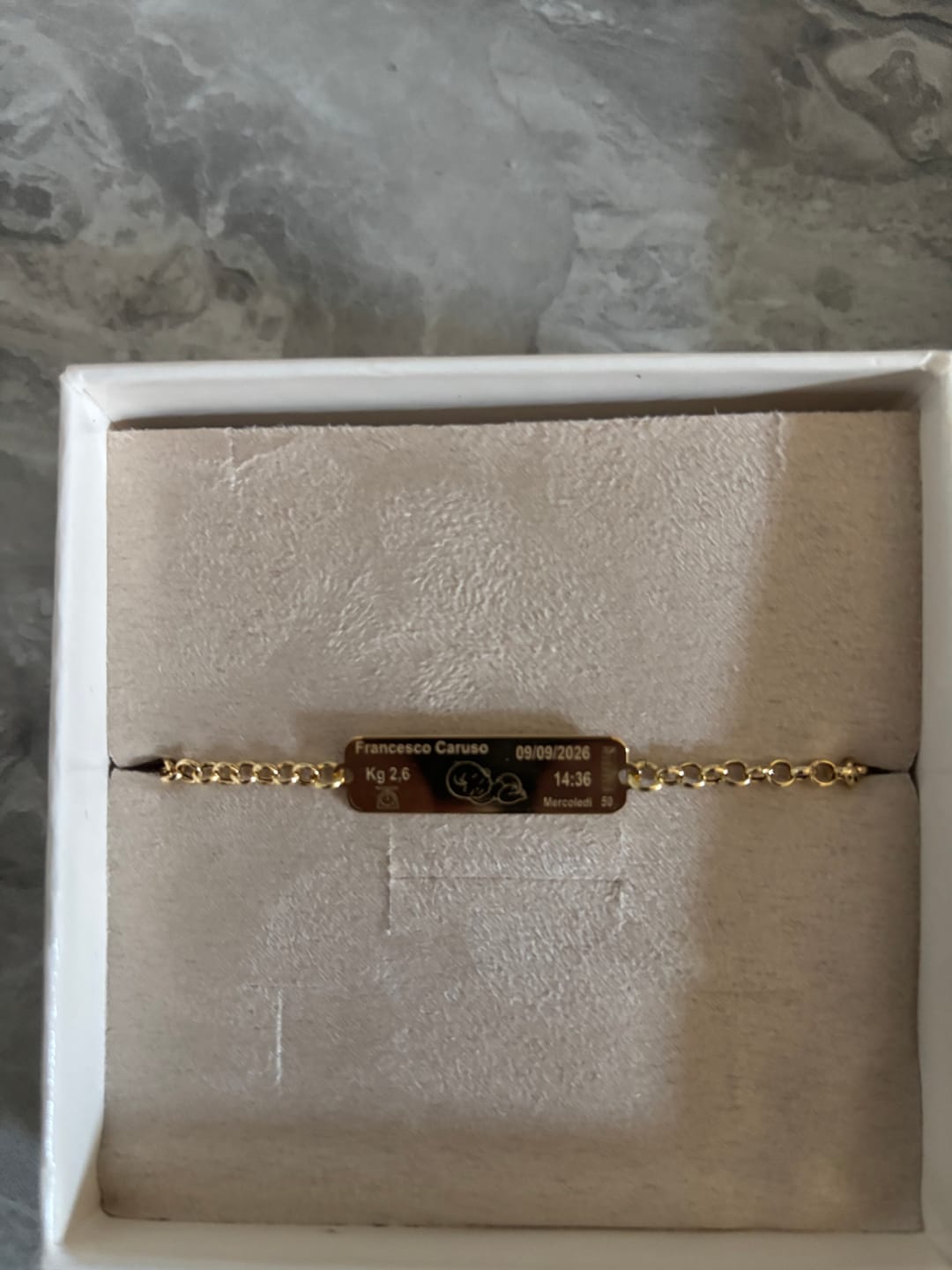 Customer photo review of Bracciale Nascita