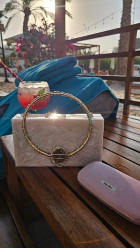 Customer photo review of Momentary Phase Quartz Stone Bag