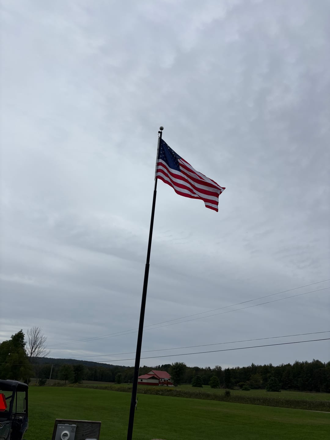 Customer photo review of 6' x 10' American Flag